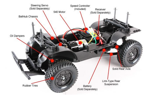 58564 Tamiya | Land Cruiser Black Special