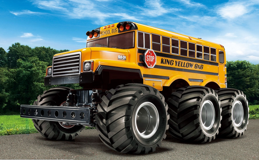 58653 Tamiya | King Yellow School Bus