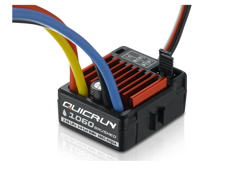 Hobbywing QuicRun Series Brushed Waterproof 60A ESC WP-1060